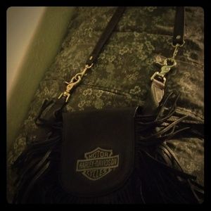 Harley davidson tassle purse